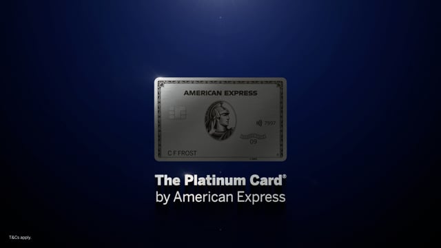 The Platinum card by American Express